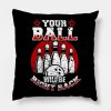 Bowling Throw Pillow Official Bowling Merch