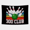 Bowling 300 Club Tapestry Official Bowling Merch