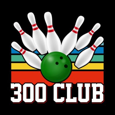 Bowling 300 Club Tapestry Official Bowling Merch