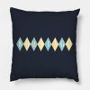 Bowling Retro Throw Pillow Official Bowling Merch