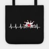 Bowling Heartbeat Tote Official Bowling Merch