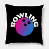 Bowling Throw Pillow Official Bowling Merch