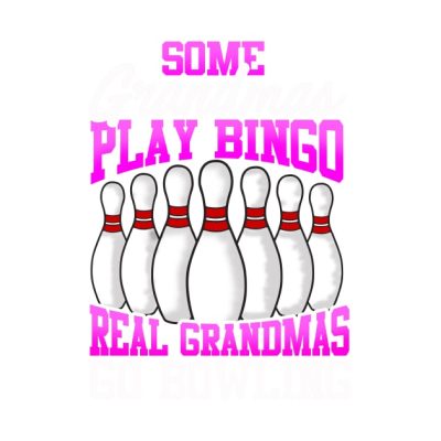 Funny Bowling T Shirt Women Grandma Gift Tank Top Official Bowling Merch