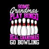 Funny Bowling T Shirt Women Grandma Gift Throw Pillow Official Bowling Merch