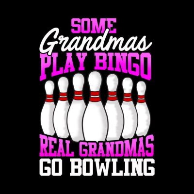 Funny Bowling T Shirt Women Grandma Gift Throw Pillow Official Bowling Merch