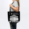 Bowling Im Going On Strike Tote Official Bowling Merch