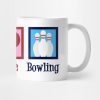 Peace Love Bowling Mug Official Bowling Merch