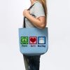 Peace Love Bowling Tote Official Bowling Merch