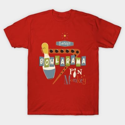 Barneys Bowlerama T-Shirt Official Bowling Merch