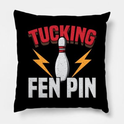 Funny Bowling Throw Pillow Official Bowling Merch