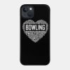 Bowling Heart Phone Case Official Bowling Merch