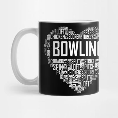 Bowling Heart Mug Official Bowling Merch