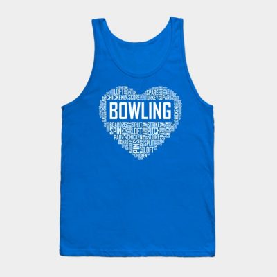 Bowling Heart Tank Top Official Bowling Merch