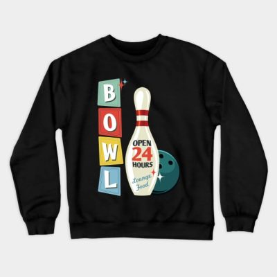 Retro Bowling Crewneck Sweatshirt Official Bowling Merch