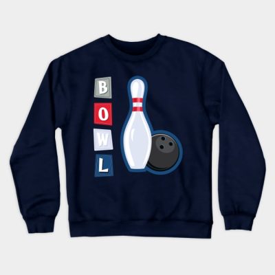 Retro Bowling Crewneck Sweatshirt Official Bowling Merch