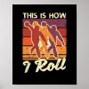 how i roll bowling player vintage bowler bowler poster rfd6be596a7674495b819170cf11f946c wva 8byvr 1000 - Bowling Gifts