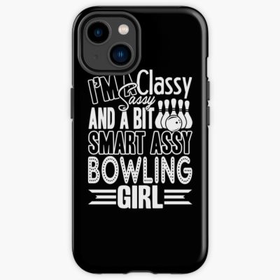 Bowling - Sassy Bowling Girl Iphone Case Official Bowling Merch