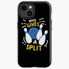 Funny Bowling Design Who Gives A Split Iphone Case Official Bowling Merch