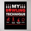 my bowling technique bowl yell at 10 pin pray poster r80be6ef3f14e4817ae1d5dcaa7973a52 wva 8byvr 1000 - Bowling Gifts