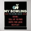 my bowling technique bowling poster ref58c0a40429402388084f38993fd62d wva 8byvr 1000 - Bowling Gifts