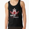 Bowling - Split Happens Bowling Tank Top Official Bowling Merch