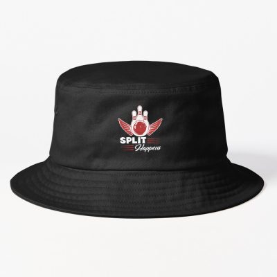 Bowling - Split Happens Bowling Bucket Hat Official Bowling Merch