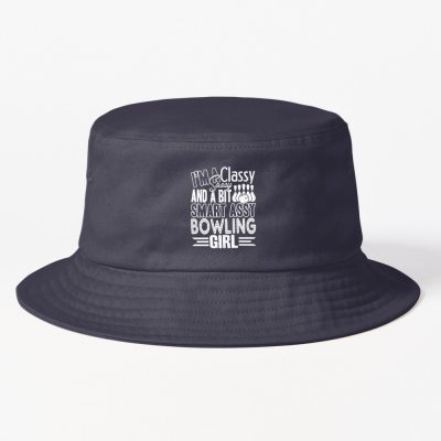 Bowling - Sassy Bowling Girl Bucket Hat Official Bowling Merch