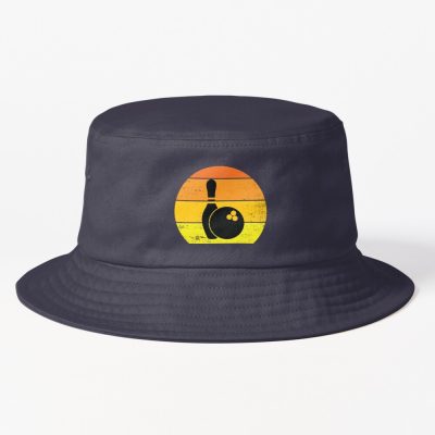 Retro Vintage Bowling, Funny Bowling, Bowling Bucket Hat Official Bowling Merch