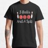 3 Balls And A Split Funny Bowling Shirt T-Shirt Official Bowling Merch