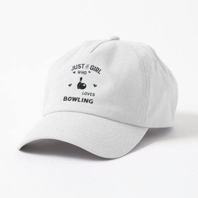 Just A Girl Who Loves Bowling, Funny Bowling, Bowling Cap Official Bowling Merch