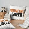 Bowling Green State University, Oh Throw Pillow Official Bowling Merch