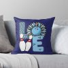 Love Bowling Throw Pillow Official Bowling Merch