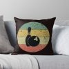 Retro Vintage Bowling, Funny Bowling, Bowling Throw Pillow Official Bowling Merch