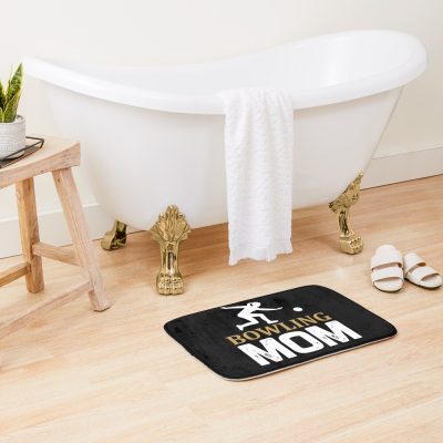 Bowling Mom Bath Mat Official Bowling Merch