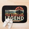 Bowling Legend Dad - Bowling Lover Dad - Bowling Father Bath Mat Official Bowling Merch