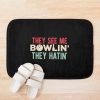 Funny Bowling Bath Mat Official Bowling Merch