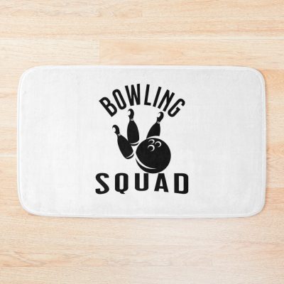 Bowling Squad,Bowling Costume,Bowling Team,Bowler Gift, Bowling Tee,Bowling Crew Tee, Bath Mat Official Bowling Merch