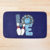 Love Bowling Bath Mat Official Bowling Merch