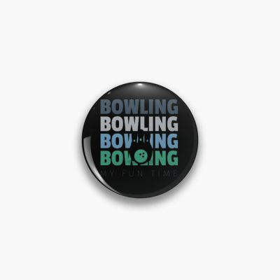 Bowling My Fun Time Bowling Pin Official Bowling Merch