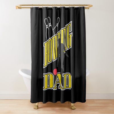 Funny Bowling Quotes Shower Curtain Official Bowling Merch