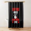 Funny Bowling Lover Gift,I Got These Muscles From Bowling Strike Shower Curtain Official Bowling Merch