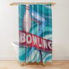 Historic Madison Bowling Alley Sign Shower Curtain Official Bowling Merch