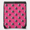 bright pink bowling ball pattern drawstring bag r71a2c957388042ed9c570941426ced97 zffcx 1000 - Bowling Gifts