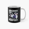 12 Strikes And Youre Perfect Bowling Split Bowler Spare Mug Official Cow Anime Merch