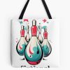 Bowling Pins And Ball National Graphic Tote Bag Official Cow Anime Merch