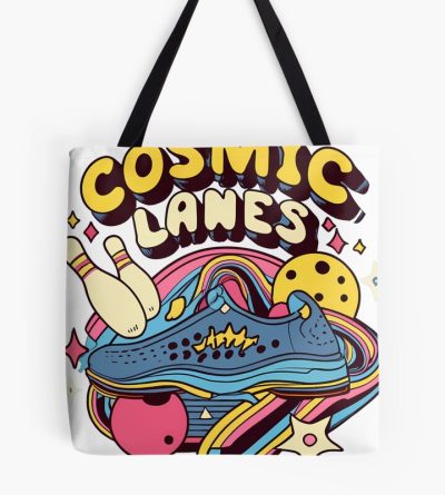 Cosmic Lanes Bowling Tote Bag Official Cow Anime Merch